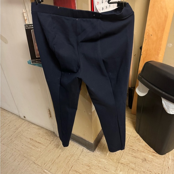 Navy blue crown ivy dress skinny legging warm thick petite lg - Picture 2 of 2